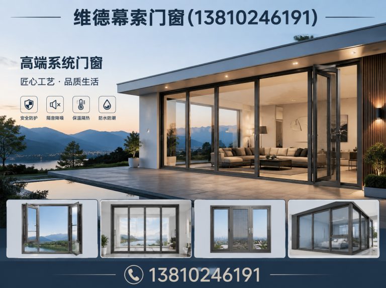 南开区维德幕索门窗展示图
